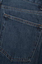 شلوار نیم بگ رویال جین جک پات آبی تیره قد 110 کد 70001117 - تصویر 4