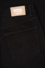 شلوار نیم بگ رویال جین  جک پات مشکی قد 110 کد 9000112 - تصویر 3