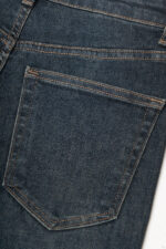 شلوار بوت کات رویال جین  رنگ سورمه ای تینت قد 110 کد 7000115 - تصویر 3