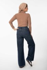 شلوار بگی رویال جین  آبی تیره jackpot قد 110 کد 801501 - تصویر 2