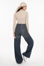 شلوار بگی رویال جین طوسی آبی جک پات jackpot قد 110 کد 871124 - تصویر 2