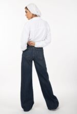 شلوار بگی رویال جین آبی تیره جک پات jackpot قد 110 کد 721123 - تصویر 2