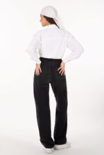 شلوار نیم بگ رویال جین جک پات آبی تیره قد 110 کد 104105 (کپی) - تصویر 4