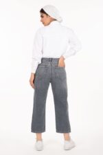 شلوار چیل کات رویال جین  رنگ آبی تیره  قد 90 کد 701104 (کپی) - تصویر 4