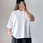 تیشرت باکسی ساده کد 0193