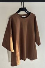 تیشرت باکسی ساده کد 0193 - تصویر 2