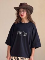 تیشرت باکسی MOON  کد 0233 - تصویر 2